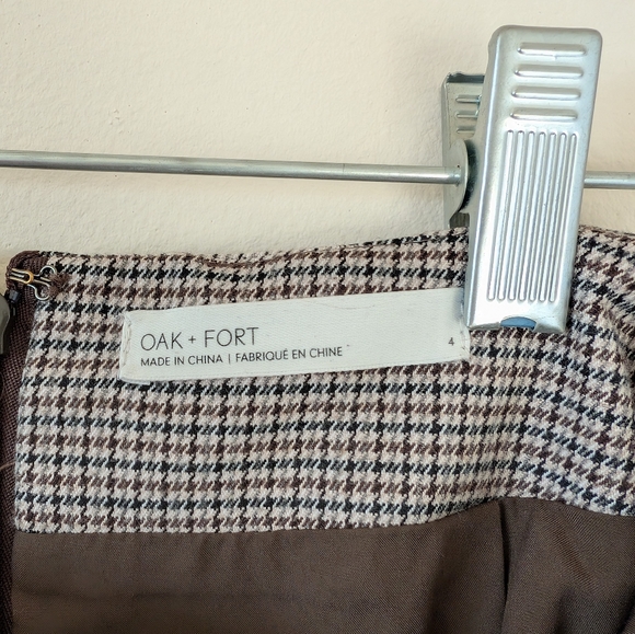 Oak & Fort Mini Skirt Size 4 - Picture 2 of 3